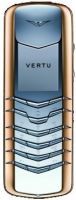 Vertu Signature Stainless Steel with Red Metal Bezel