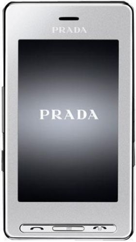 LG KE850 Prada Silver